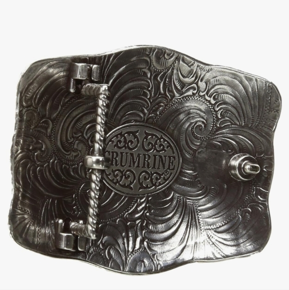 Beautiful New silver Buffalo Bison rope detailed belt buckle - Picture 11 of 12